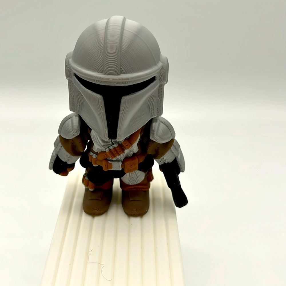3D printed Articulated Mandalorian from Star Wars   Fidget Toy Fun Collec…